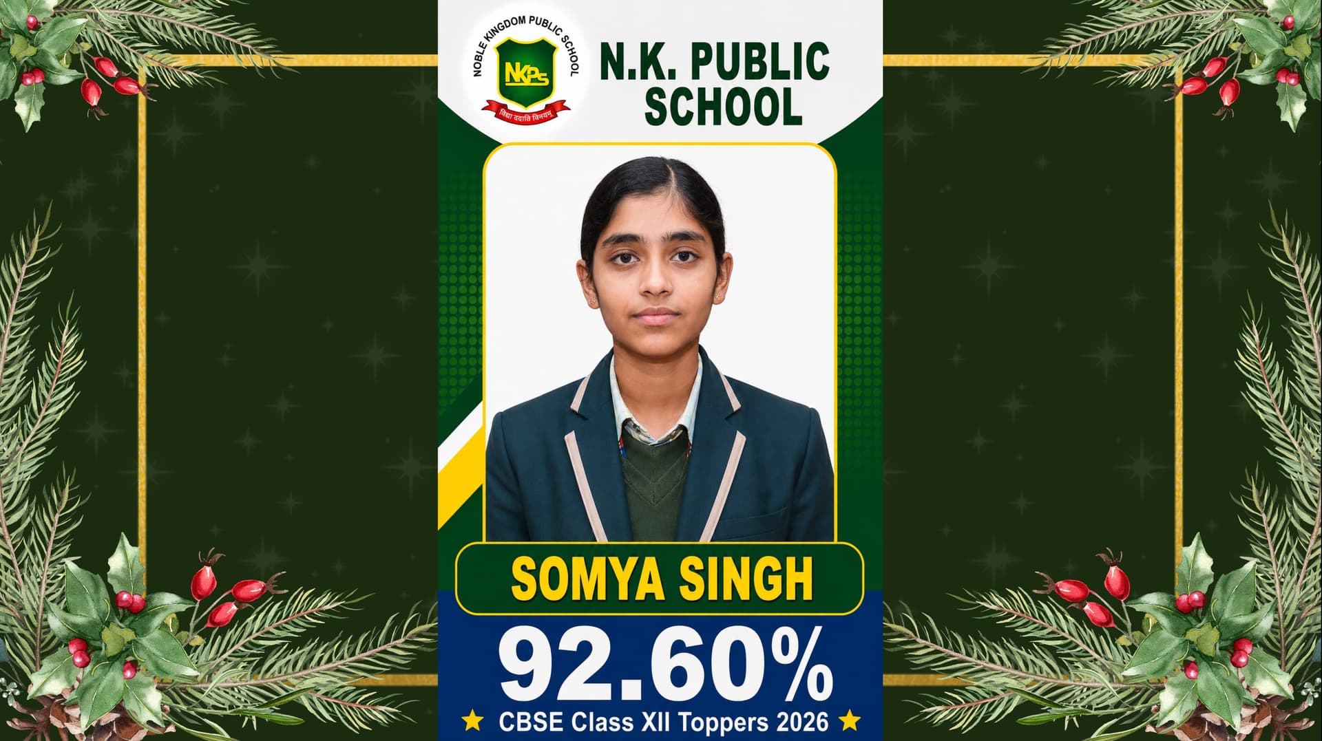 TOP SCHOOL RANKERS OF CLASS XII CBSE EXAM 2026